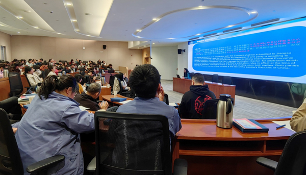 “贸促服务助企行”商事法律专场宣讲活动在南通举行